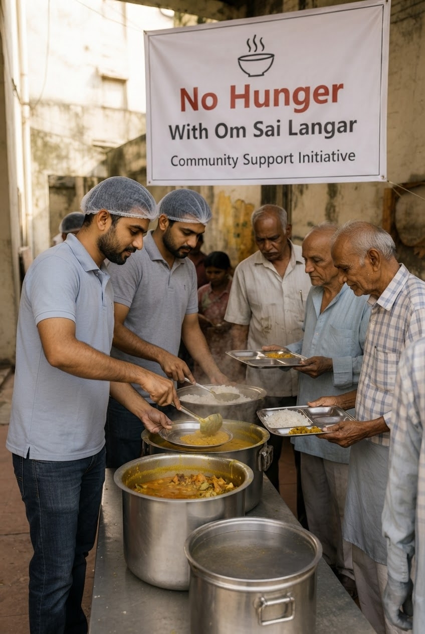 No Hunger With Om Sai Langar